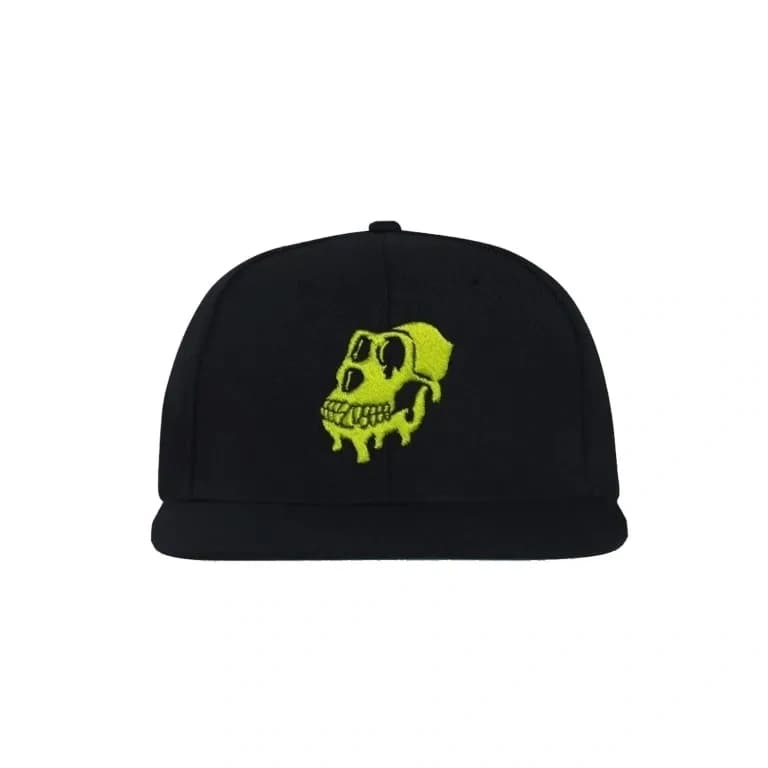 MAYC Skull Logo Black Snapback