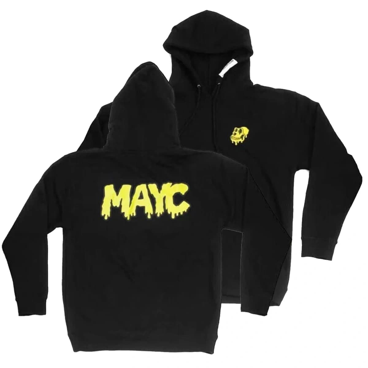 OG MAYC Logo Black Hoodie, Medium (M)