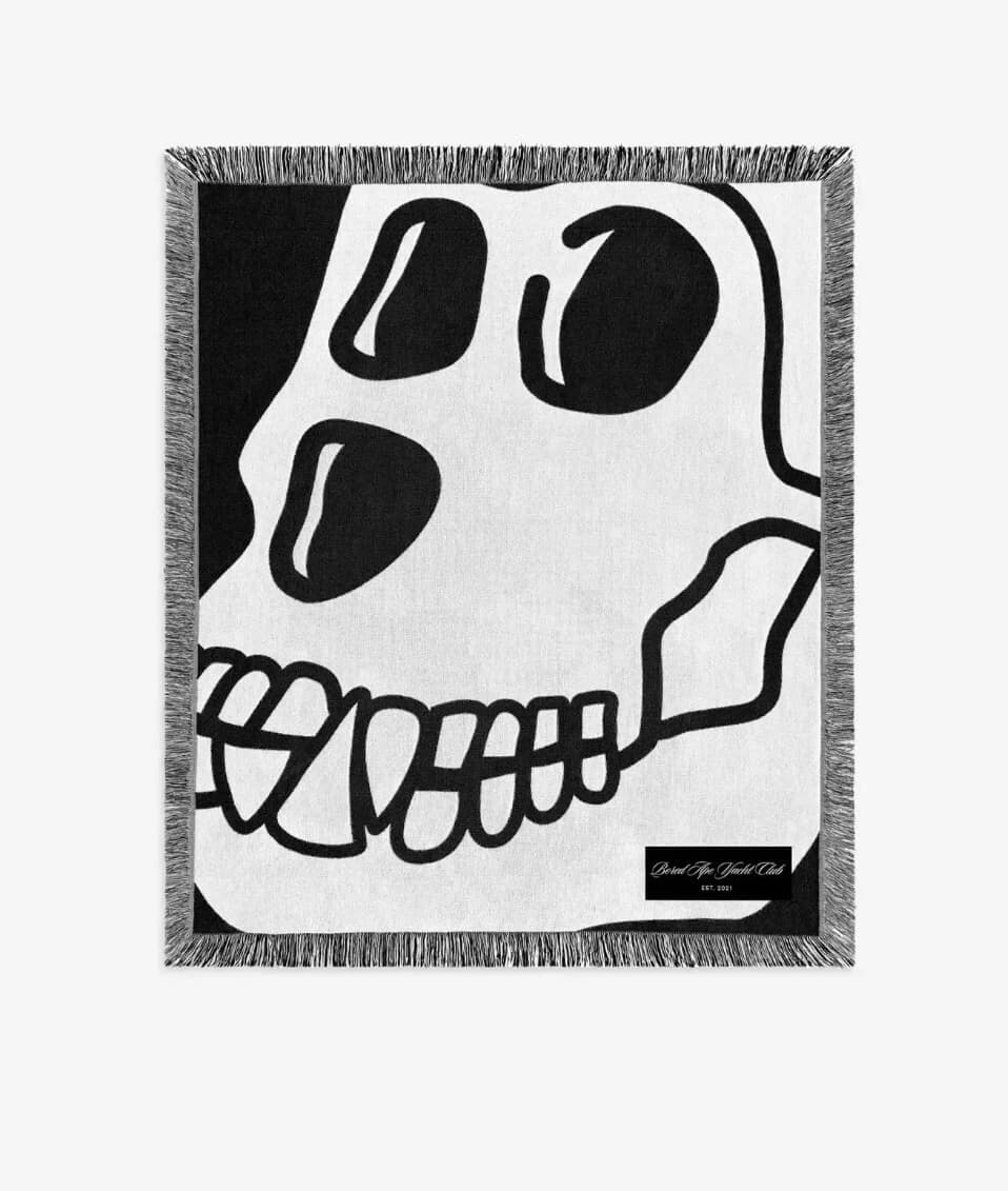 BAYC Logo Throw Blanket
