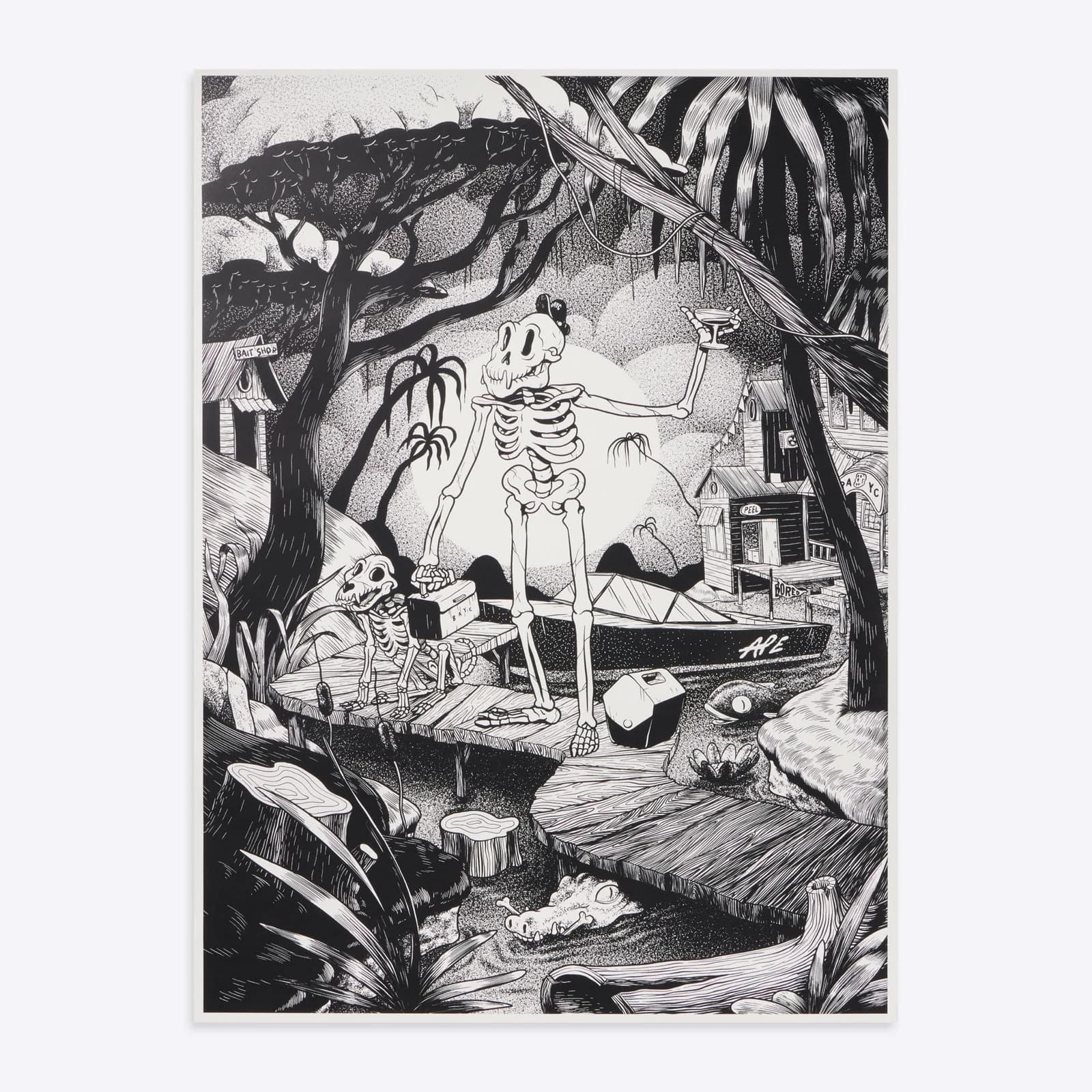 BAYC x McBess Boredwalk Poster