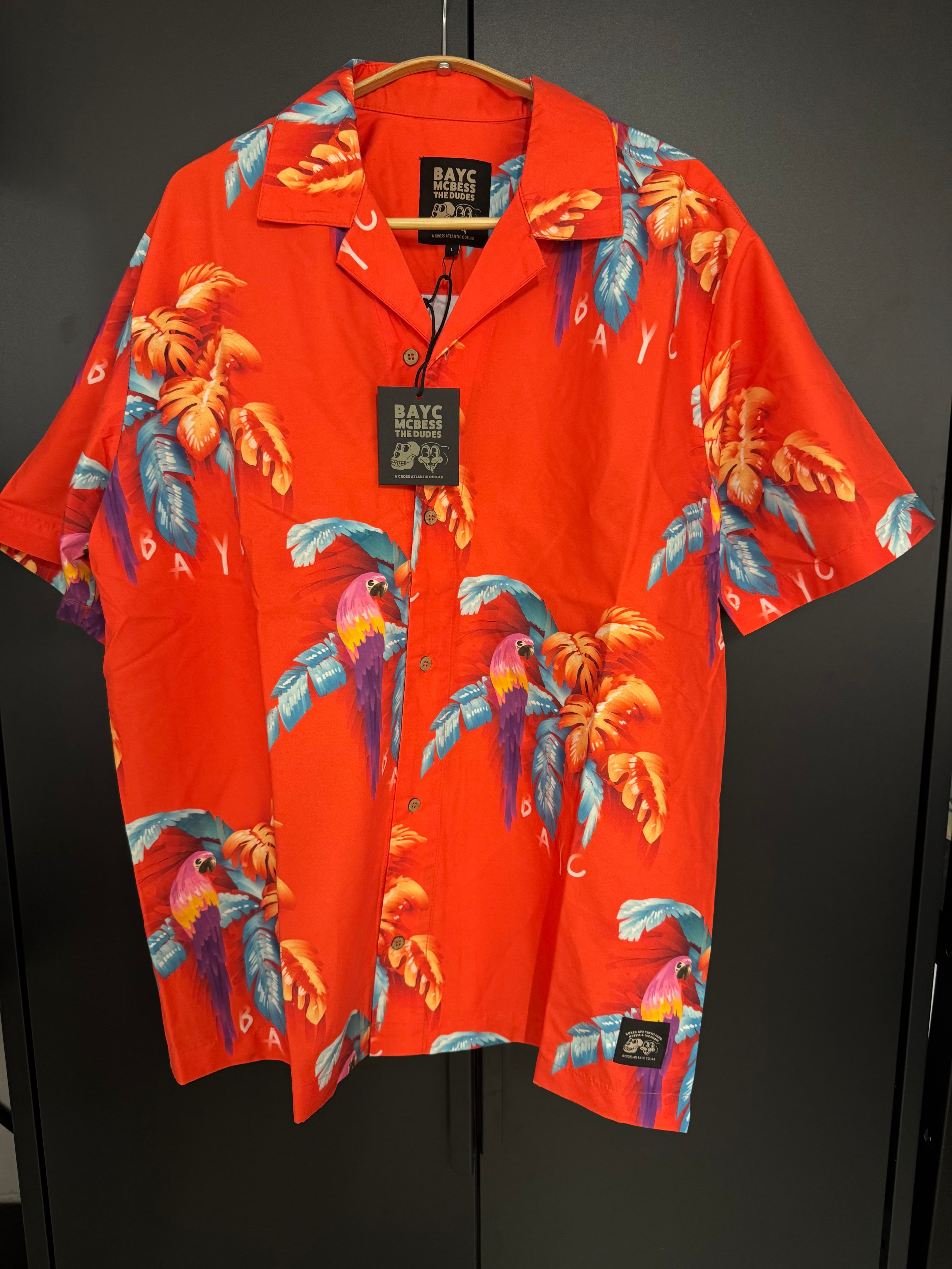 BAYC McBess Hawaiian Shirt (Large)