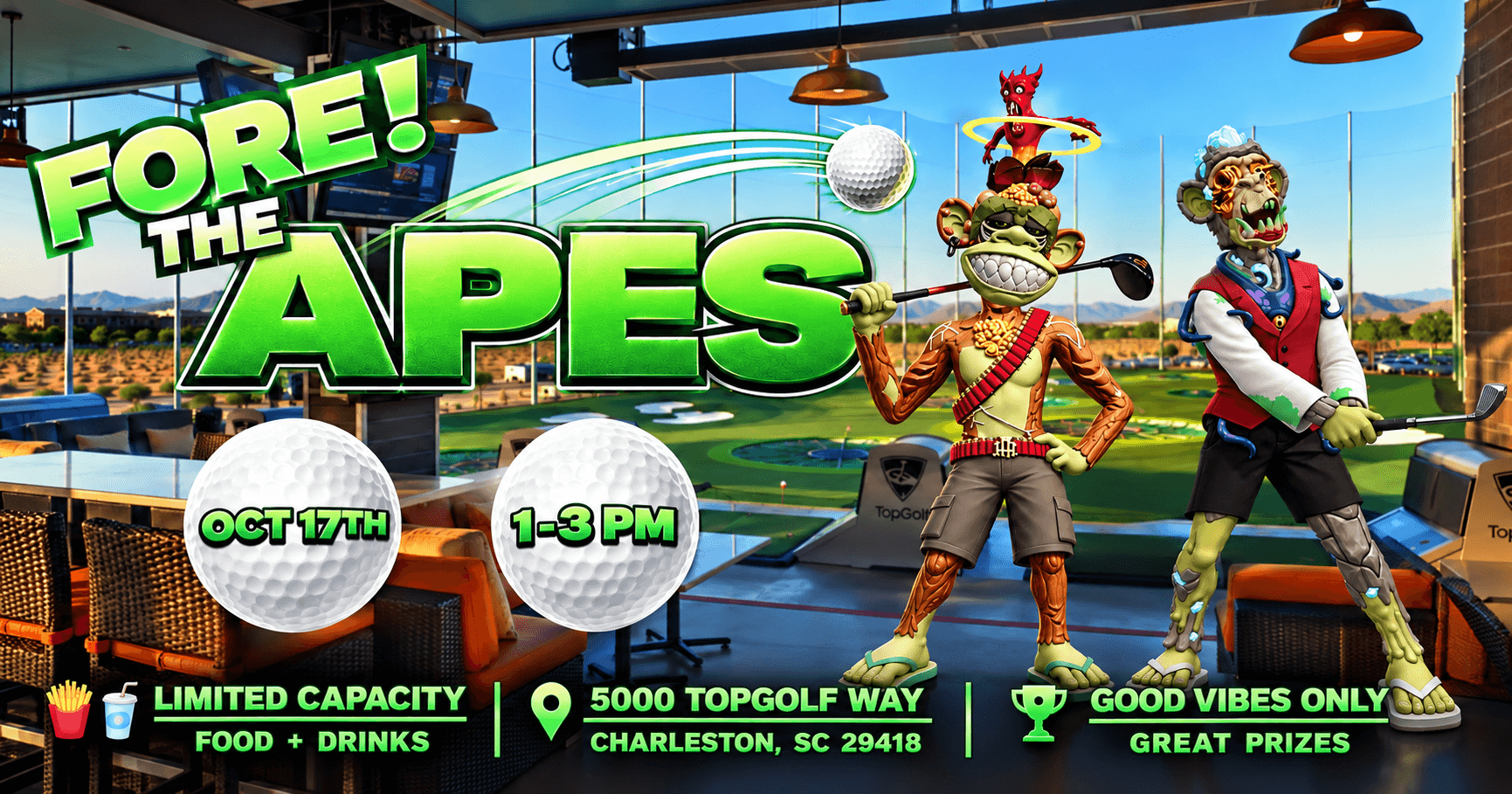 FORE! the APES