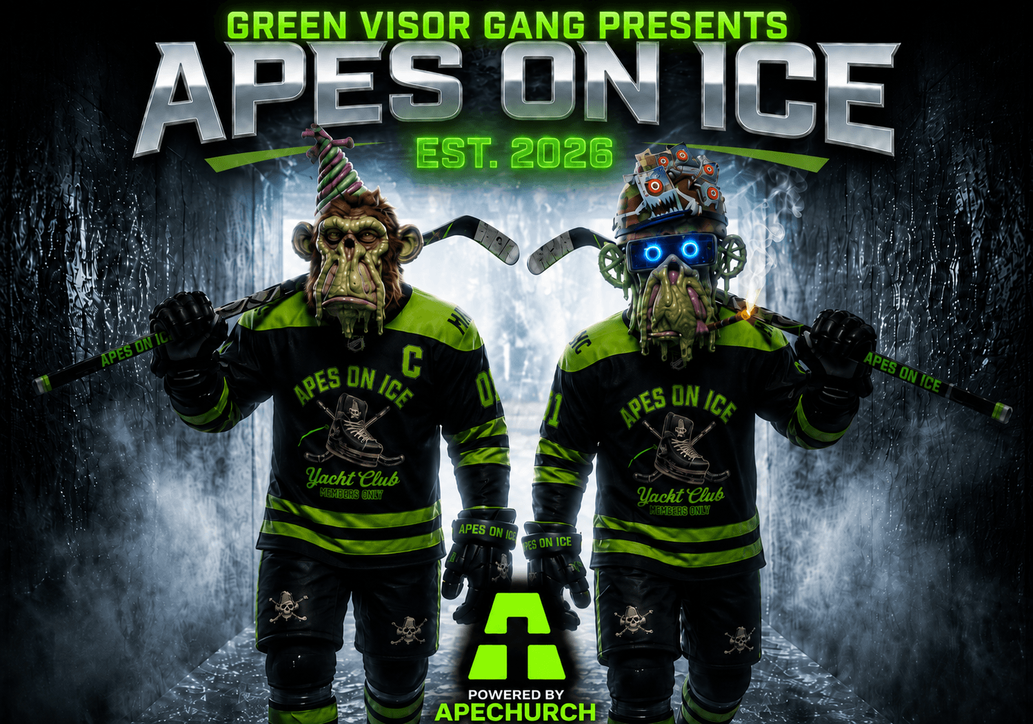 Green Visor Gang Presents: Apes On Ice Poker Classic
